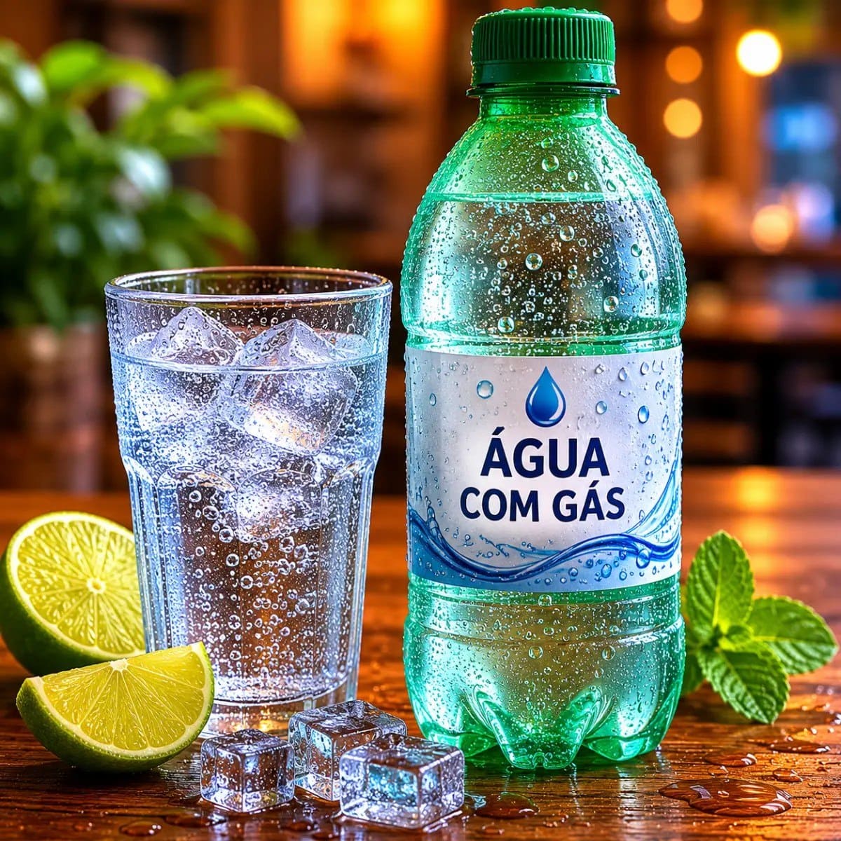 ÁGUA COM GÁS 510 ML