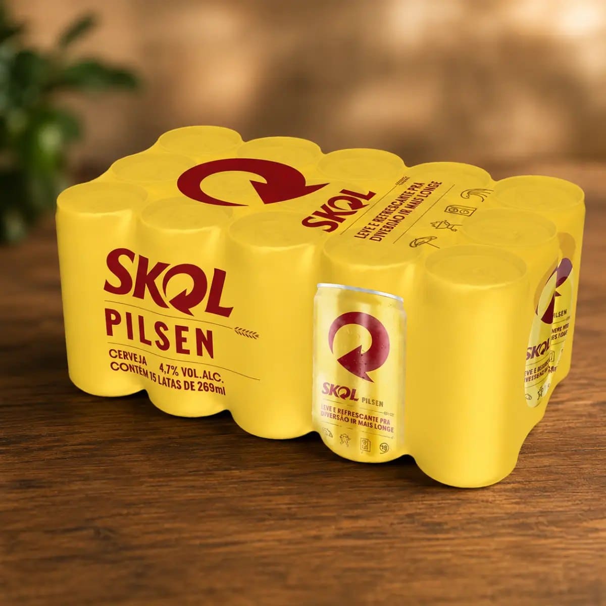 CERVEJA SKOL CAIXINHA